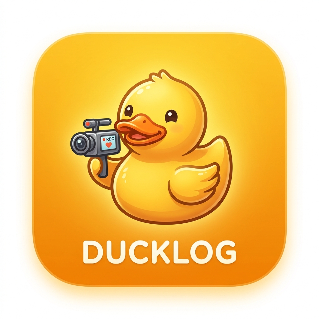DuckLog: Daily Vlog App - Personal Video Diary for iPhone