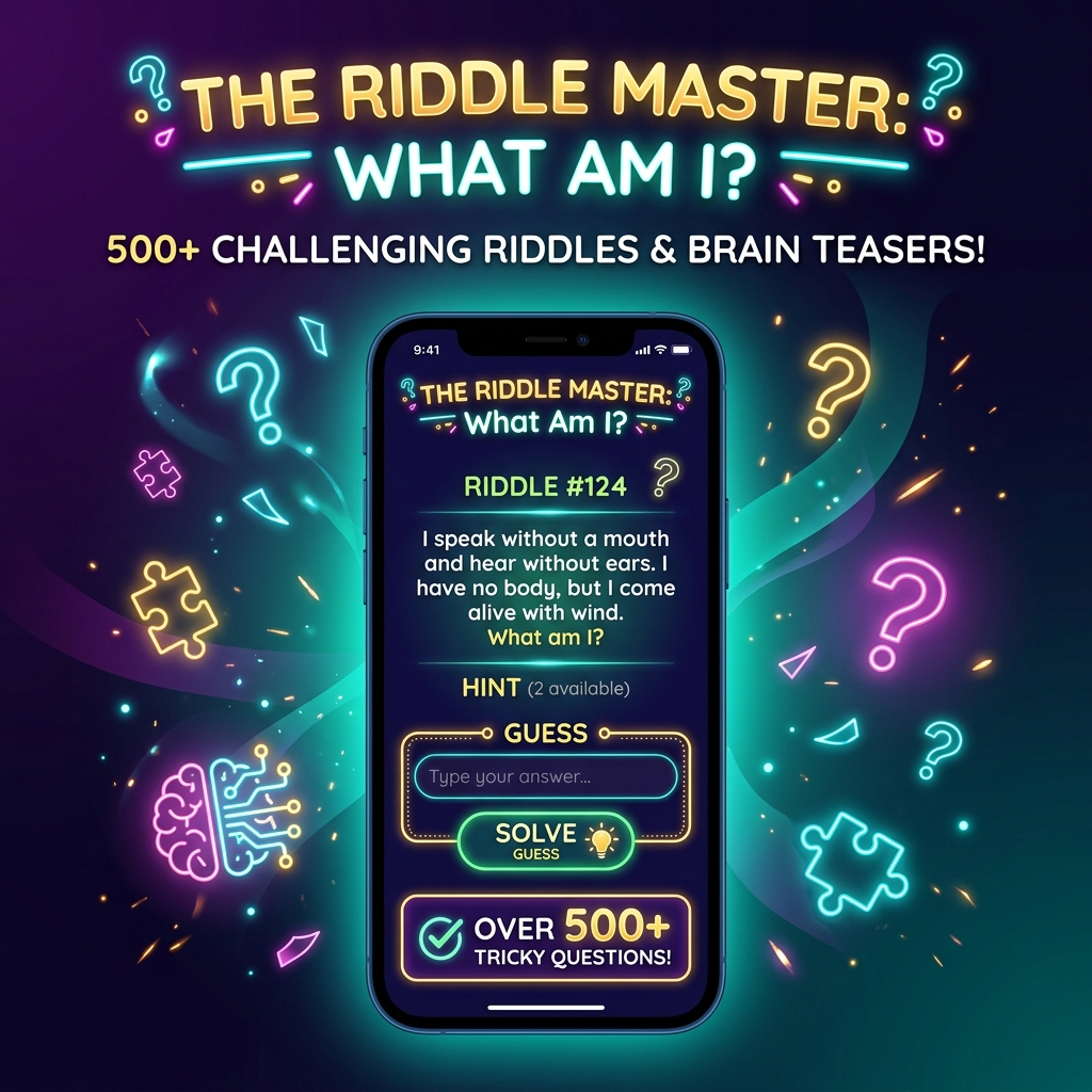 The Riddle Master: What Am I?